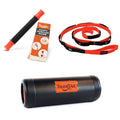 Tiger Tail Bundle: 11in Portable Massage Stick Portable Roller + The Big One Foam Roller + The Stretchy Tiger 80" Stretch/Yoga Strap