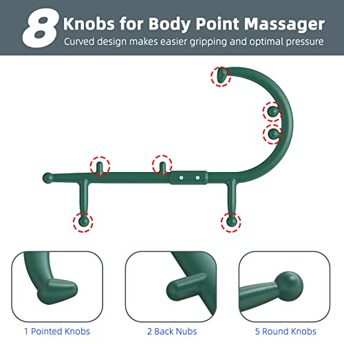 Back and Neck Massager, Green