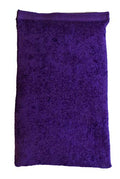 Microwavable Heating Bag, Rice Filled, Plush Cotton Cover, Natural, No Scents Added, Handcrafted in the USA, Back, Neck Pain, Arthritis, Cramps (Purple) - color: Purple Standard Single