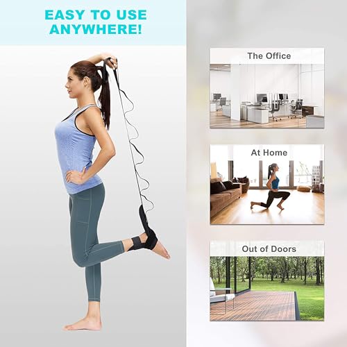 Knee Recovery Stretching Aid, Mobility and Flexibility Support Strap, Rehabilitation Equipment for Knee Pain