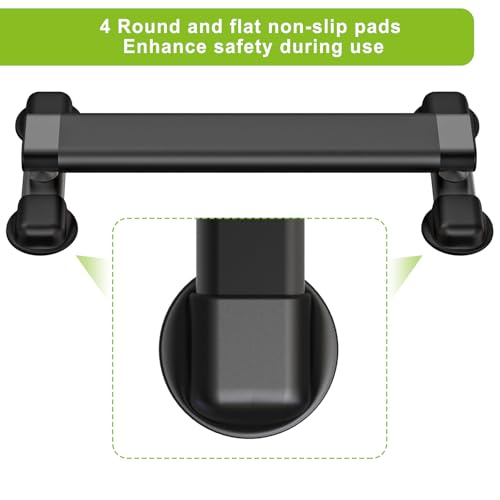 Kipika Versatile Calf Raise Bar, Heavy Duty Steel Standing Calf-raise Stand - color: B: (4" Wide Tube)