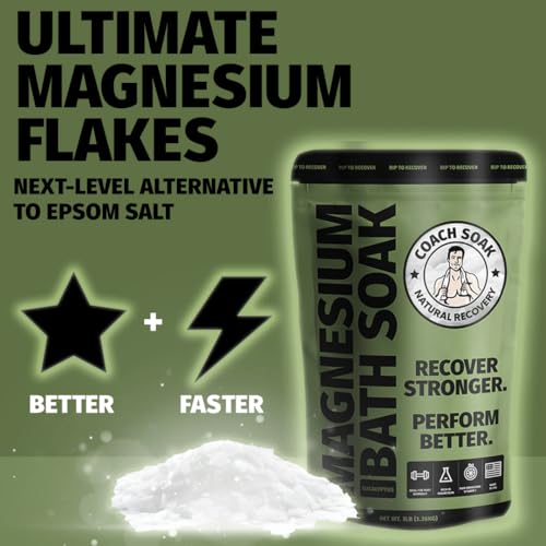 Coach Soak Magnesium Bath Soak & Magnesium Lotion Set - Eucalyptus & Mint - size: 51.4 Ounce (Pack of 2)