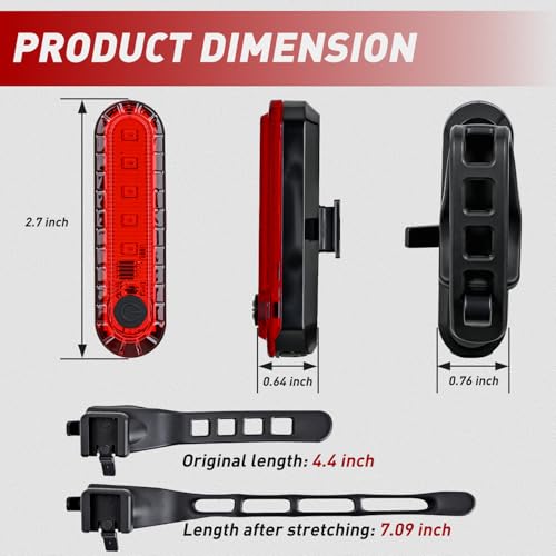 Nilight Marine Boat Navigation Light 2PCS Red Port Bow Lights Four Modes - color: 5LED Navigation Light-Red