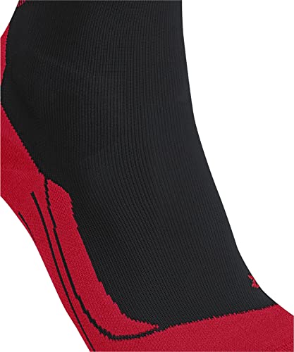 FALKE Women's RU Compression Running Socks, 1 Pair - color: Black (Black 3008), size: 6.5-7.5