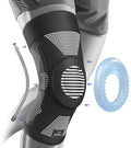 NEENCA Upgraded Thin Knee Brace for Women/Men, Compression Knee Support with Gel Pad & Spring Stabilizers. Knee Sleeve for Meniscus Tear, ACL, PCL, Arthritis, Joint Pain Relief, Runner, Workout, Sport - size: Medium