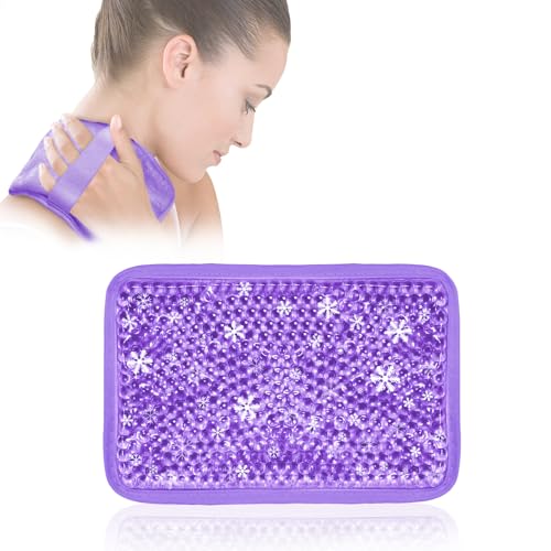 Ice Packs for Injuries Reusable, Hot & Cold Therapy - style: Rectangle-Purple