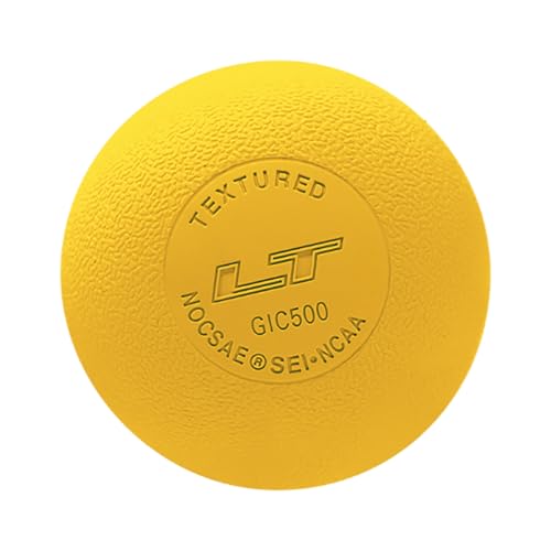 Pearl LT Textured Lacrosse Balls by Guardian Innovations - SEI Certified Meet NOCSAE Standards for Games. Official Game Balls of Top NCAA Programs, Tournaments and Leagues - color: Yellow, size: 100 Pack