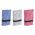 uxcell Wrist Pouch Wrist Wallet Sports Wristband Wallet with Zipper Pocket for Running Jogging Cycling Yoga - color: Blue/Gray/Red