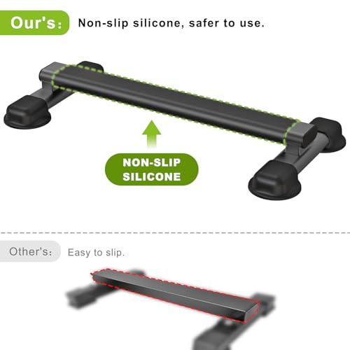 Kipika Versatile Calf Raise Bar, Heavy Duty Steel Standing Calf-raise Stand - color: A: (2.8" Wide Tube)