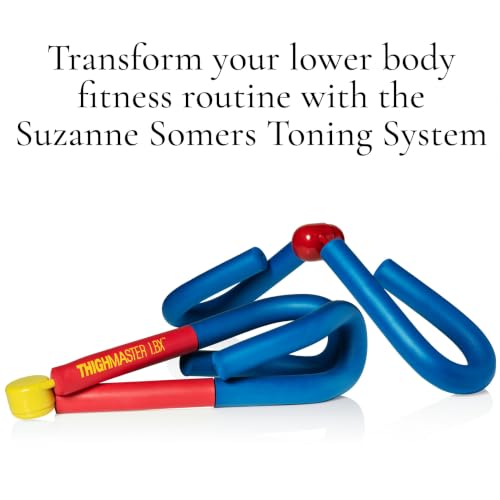 Suzanne Somers Toning System – Home Resistance Fitness Set for Legs, Hips, Arms & Core, Includes Instructional DVD, Durable Exercise Toner Tools