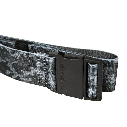 Eddie Bauer Trail Belt Active Stretch Webbing with Quick Release Buckle - color: Black Camo