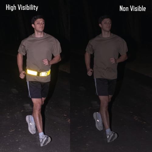 Rothco Reflective Physical Training Belt - color: Yellow