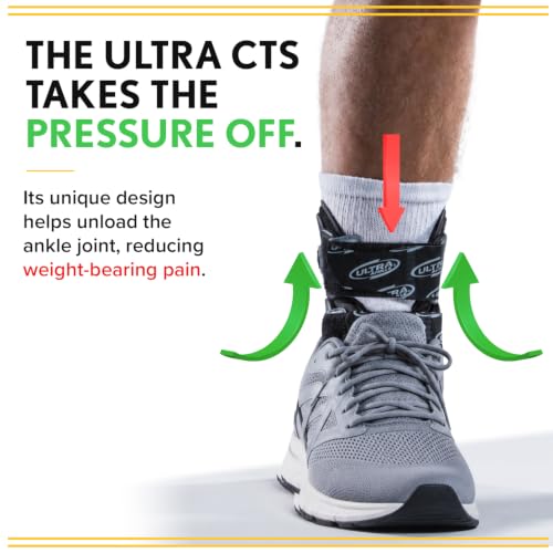 Ultra CTS Ankle Arthritis Brace – Weight-Bearing & High Ankle Pain Relief - size: Large/X-Large
