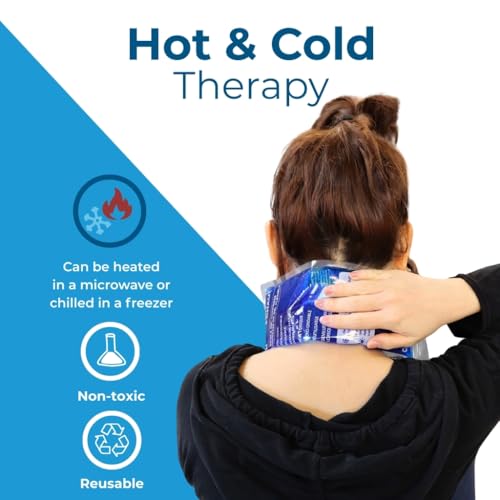 Cryopak Hot or Cold Packs - Flexible Gel Ice Packs for Injuries Reusable Microwavable and Non-Toxic (4.25 x 11) - size: Small