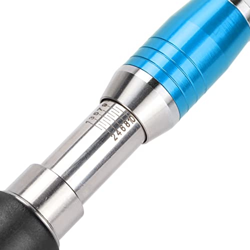 ZJchao Chiropractic Adjustment Tool, 10 Levels Manual Single Head Spinal Massager Hand Back Massage Tool Gun Device Portable Chiropractic Adjustment Tool (Blue)