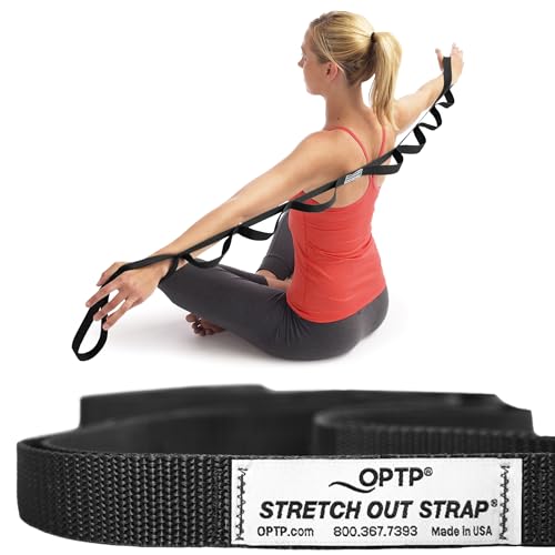 OPTP The Original Stretch Out Strap XL with Exercise Poster, USA Made