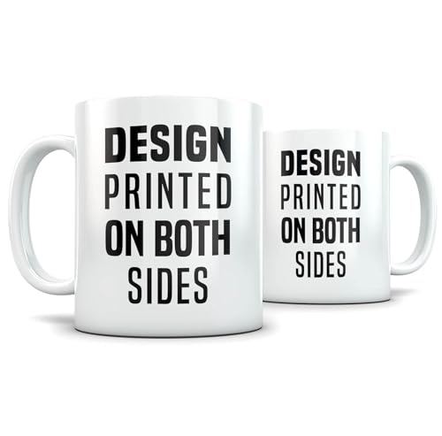 Zen Running Training Log Mug - Hand-Drawn Runner Design - 11 oz Ceramic