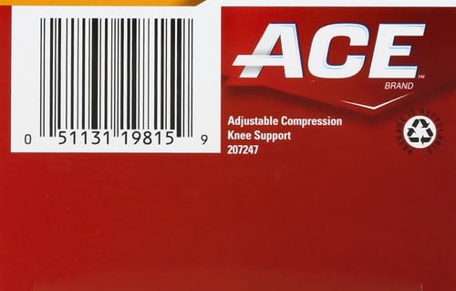 ACE Adjustable Knee Brace, Provides Support & Compression to Arthritic and Painful Knee Joints - size: 1 Count (Pack of 1)