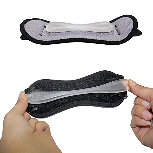 Patella Tendon Knee Strap,Knee Pain Relief for Torn Meniscus ACL MCL Arthritis Tendonitis, Weightlifting Running Cycling Basketball Mountaineering HX1011 (One Size, Black)