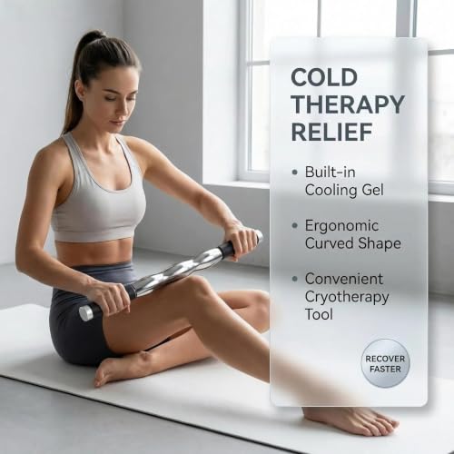19.5”Muscle Roller Massage Roller Stick for Myofascial Release