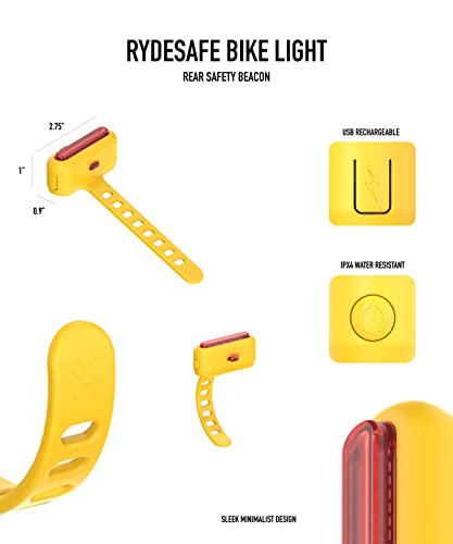 RydeSafe Bike Light - color: Yellow