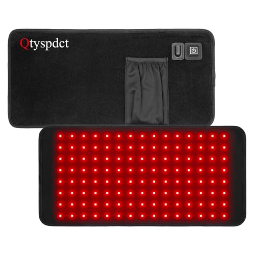 Red Light Therapy for Body, 3-in-1 660nm 850nm Infrared Pad Belt