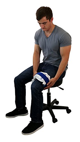 Relief Pak Insulated Ice Bag with Foam Belt and Hook and Loop- Large - 11-1240 - size: Large, style: Velcro Belt