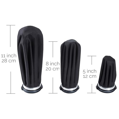 Neotech Care Ice Bag with Screw Top Lid (Black, 5 inch) - color: Black, size: 5 Inch
