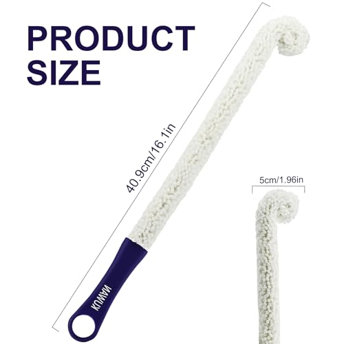 KUWAN Flexible Bottle Cleaning Brush Multi-Function Household Tools Scourer - color: Long-3pcs