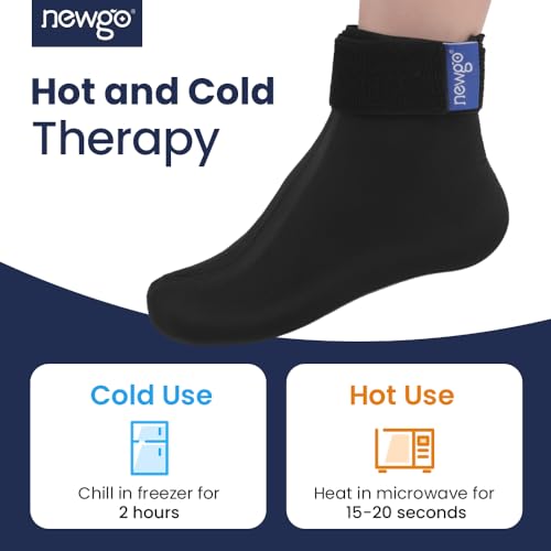 NEWGO Cold Therapy Sock, Ice Pack for Neuropathy & Plantar Fasciitis