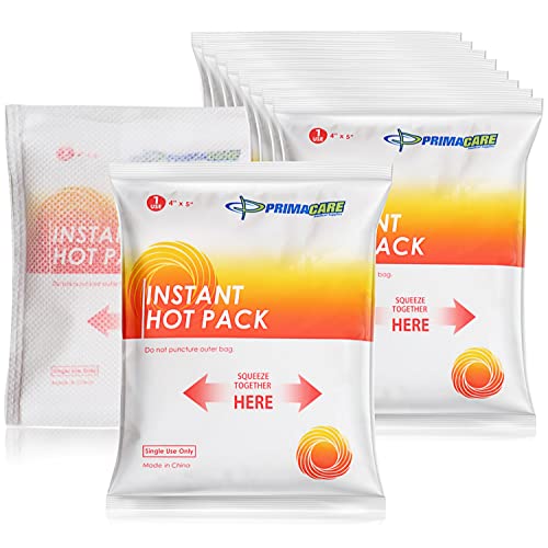 PrimaCare PHP-45 Instant Heat Pack for Emergency Heat Therapy, 4" x 5", Pack of 24 - size: (Pack of 1)