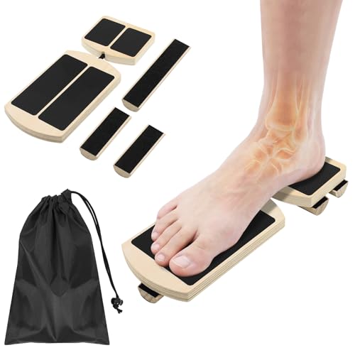 Ankle Strengthener Balance Board, Single Leg Foot Strengthener for Plantar Fasciitis & Achilles Tendonitis, Ankle Rehab & Mobility Trainer, Foot Balance Board Physical Therapy Equipment ﻿