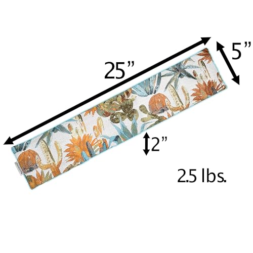 Heat Pack - Microwavable Heating Pads - Microwave Heating Pad for Pain Relief & Comfort - Suitable for The Neck, Back, Shoulders, Hips, Stomach Cramps & More - Neck Heat Wrap - Gift - size: LONG, style: Cactus Garden