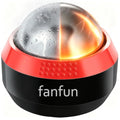 Massage Ice Roller Ball Cold & Heat Therapy Pain Relief Myofascial Release - color: Red