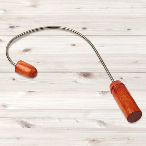 Traditional Thai Massage Reflexology Stick Tool for Back Massage (1 of Hook Curve Back)