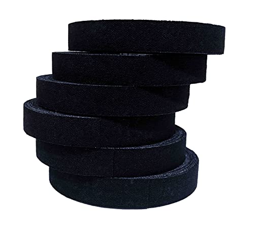 FUJI Jiu-Jitsu and Judo Finger Tape with Case (6 Rolls), Black - color: Black