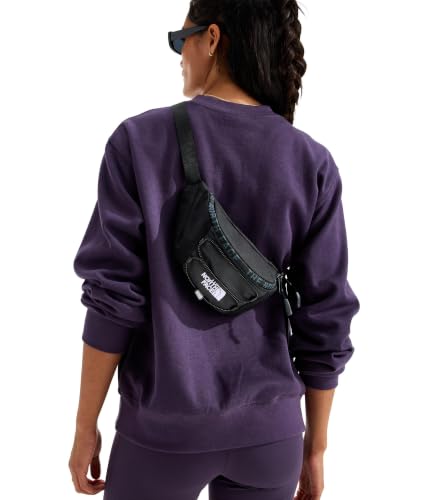THE NORTH FACE Jester Lumbar Pack | Fanny Pack With Water Repellent Finish, 2.2 Liters, Crossbody Adjustable Strap - color: Asphalt Grey/TNF Black/Silver Reflective