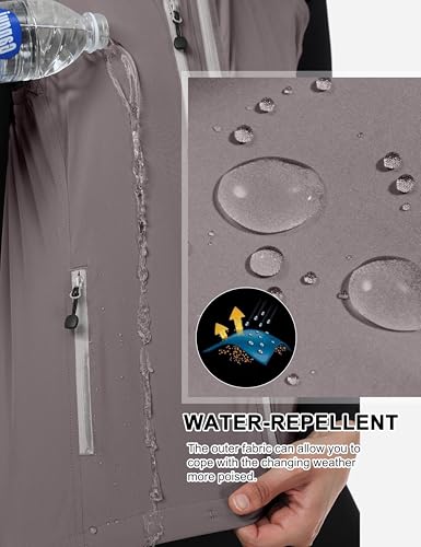 Little Donkey Andy Women's Lightweight Quick Dry Vest Windproof Summer Vest - color: Grey, size: XX-Large