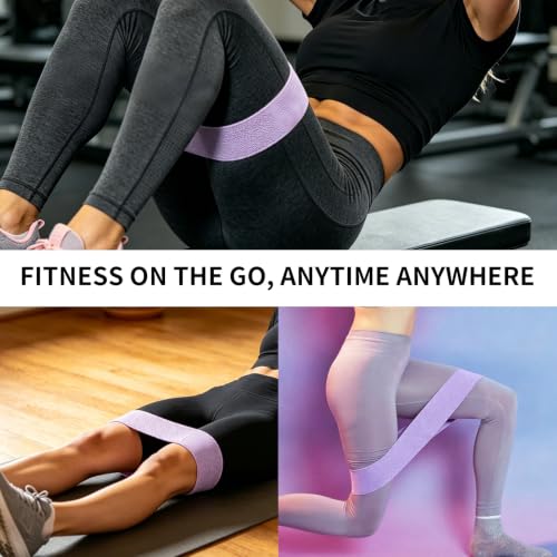 Resistance Bands for Working Out with Exercise Bands Guid - color: Purple