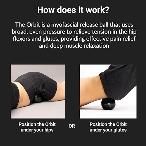 Aletha - Hip Flexor Release Ball By The Original Inventor of The Hip Hook™ | Psoas Massage Ball for Pain Relief & Trigger Point Muscle Therapy (Pack of 2) - size: 1 Count (Pack of 2)