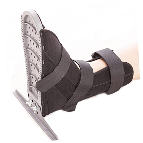 Beavorty Breathable Ankle Stabiliser Boot for Foot Sprains s Anti-rotation Design Comfortable Suitable for Ankle Rehabilitation and Foot Correction Black
