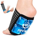 REVIX Foot Ice Pack Wrap, 45 Min Long-Lasting Cold for Plantar Fasciitis - style: 1 Pack