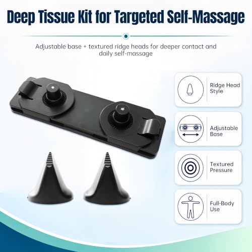 SBT VersaPoint Deep Tissue Kit, Adjustable Psoas Release Tool with Deep Tissue Head and Adjustable Base for Targeted Muscle Release, Hip Flexor, Iliacus, Back and Glutes
