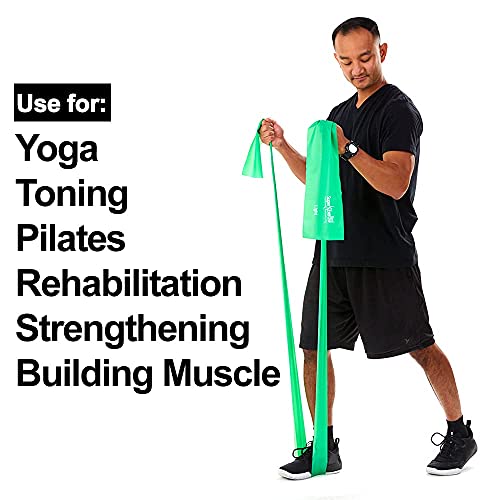 Resistance Band Bulk Rolls, 8/16/24 yd x 6 in - size: 24 Yards, style: Intermediate Level 1