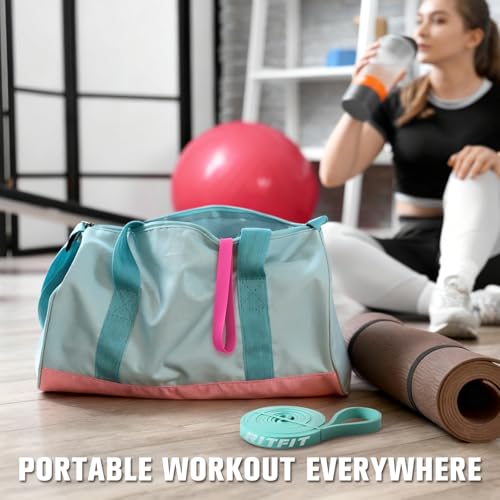 RitFit Pull Up Assist Band in Natural Latex for Stretching and Mobility - color: Combo