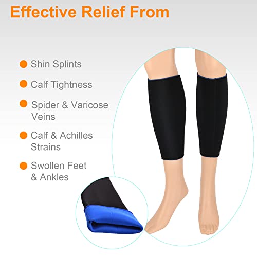 Cosmos Neoprene Calf Skin Compression Sleeve for Outdoor Sports