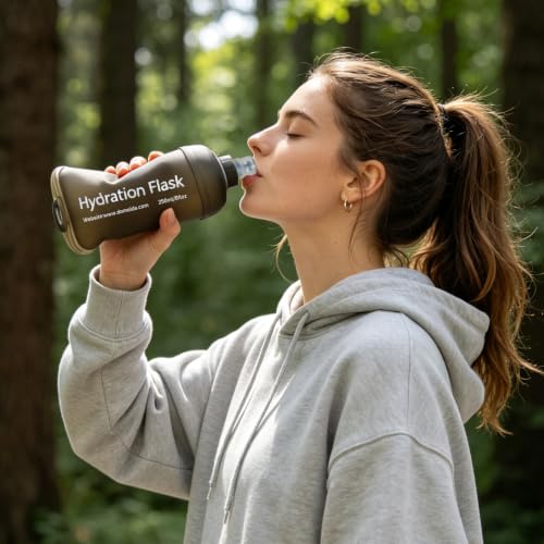 Soft Flask 150ml Foldable Hydration Flask Reusable