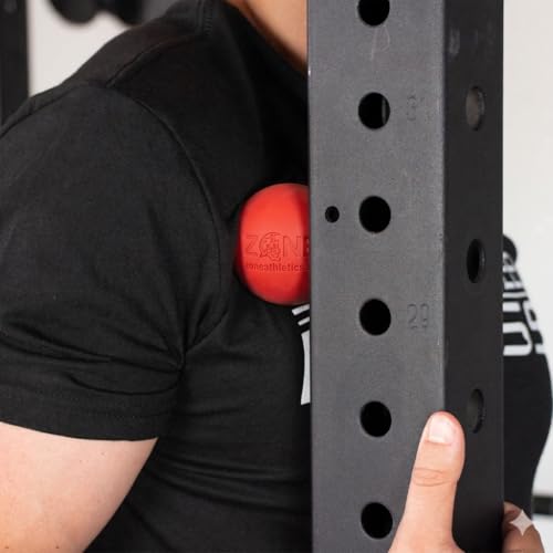 Zone Deep Tissue Massage Ball – Trigger Point Therapy, Myofascial Release, Muscle Recovery, Mobility Tool – Massage Ball & Lacrosse Ball Set (Set) - color: Lacrosse Ball and Massage Ball Set