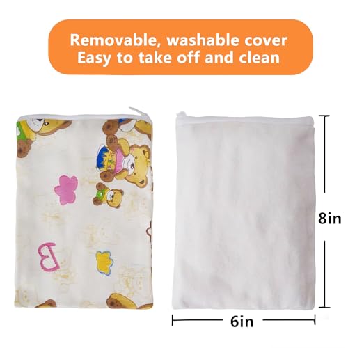 6"*8" Microwave Heating Pad, Reusable Heat Pack, Hot Moist Microwavable Therapy Pack for Cramps, Back, Neck, Shoulders, Leg Pain, Aromatherapy Heat Wrap for Cramps & Relaxation, Lavender Fragrance
