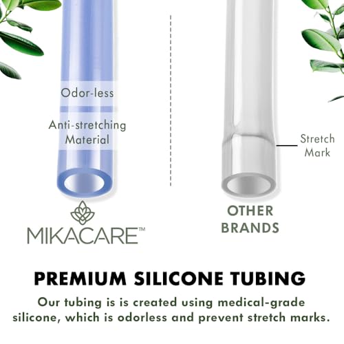 Enema Tubing Replacement Pack for Bucket and Silicone Bag